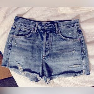 AGOLDE Jaden Denim Shorts